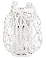 Ліхтар MAURITIUS дерев'яний 30 см білий