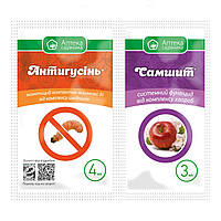 Антигусінь інсектицид 4 мл + Самшит фунгіцид 3 мл Укравіт