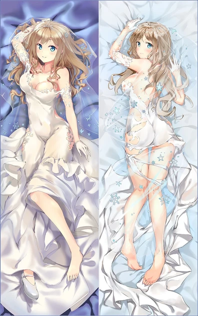 Дакімакура 150х50 см Дівчата на лінії фронту Подушка з наволочкою обнімашка двухсторння, фото 1