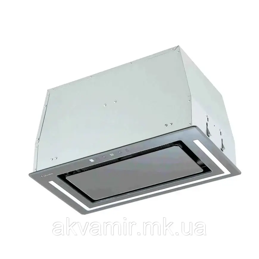 Витяжка для кухні Fabiano Luna 53 Titanium повнобудовувана, фото 1
