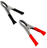 Крокодил акумуляторний 30А L70мм, VK11172, пара, фото 4