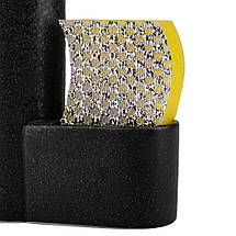 Диспенсер на кухню з губкою та щіткою 17,5х21х7 см кераміка 9190-027 чорний, фото 4