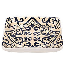 Набір для ванної кераміки 9190-003 білий із візерунком, фото 4