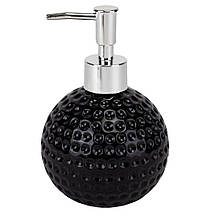 Набір для ванної кімнати 4 предмети кераміка 9190-010 чорний, фото 3