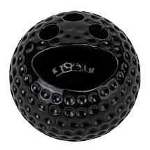 Набір для ванної кімнати 4 предмети кераміка 9190-010 чорний, фото 4