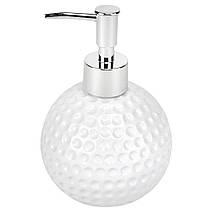 Набір для ванної кімнати 4 предмети кераміка 9190-009 білий, фото 3