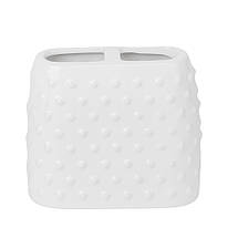 Набір для ванної кімнати 4 предмети кераміка 9190-024 білий, фото 5