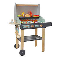 Дитячий дерев'яний гриль-барбекю Avko Е879 + аксесуари