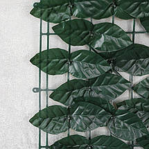 Декоративне модульне покриття зі штучного листя 100х300 см 9224-015, фото 5
