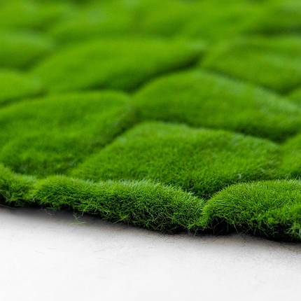 Декоративна панель зі штучного моху 100х100х1,5 см 9224-013, фото 1