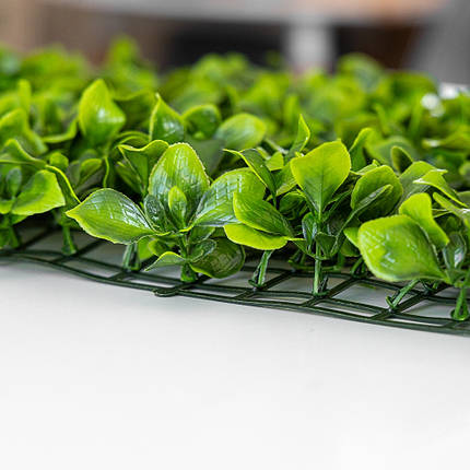 Декоративна панель із штучної зелені 40х60х5 см 9224-005, фото 1