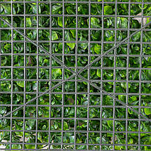 Декоративна панель із штучної зелені 40х60х5 см 9224-005, фото 5