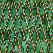 Декоративна панель зі штучної зелені та лози Плющ 37,5х120х3 см 2017-005, фото 2