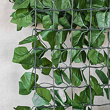 Декоративне модульне покриття зі штучного листя 100х300 см 2017-002, фото 2