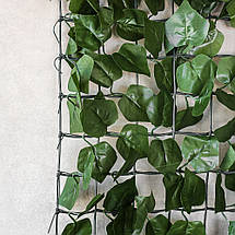 Декоративне модульне покриття зі штучного листя 100х300 см 2017-002, фото 3