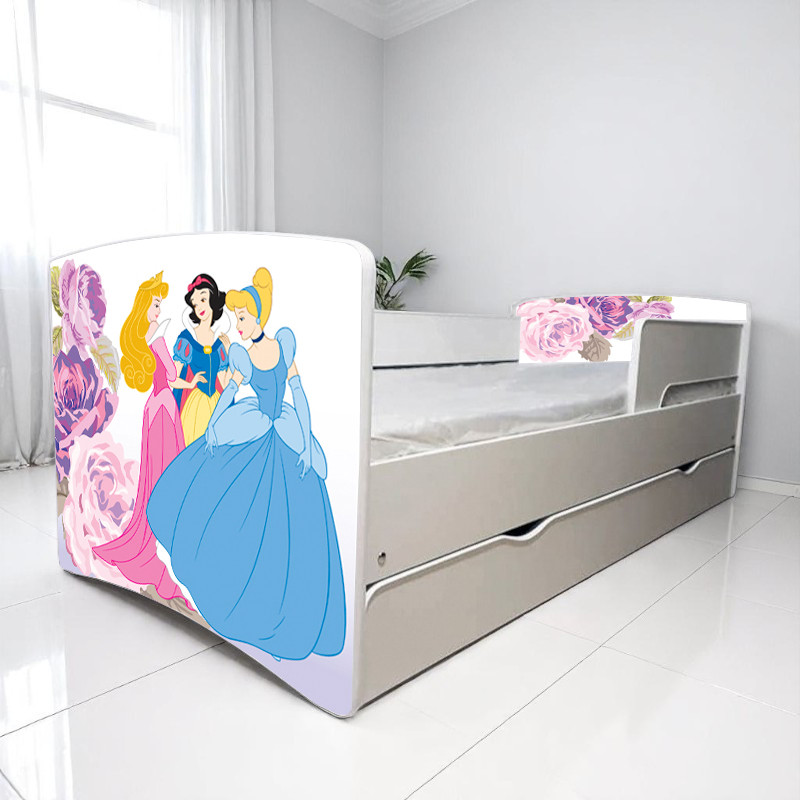 Ліжко для дівчинки Принцеси Прованс, дитячі меблі King Queen, фото 1