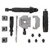 Гідравлічний прес для розвальцювання трубок гальмівної системи та кондиціонера Kraft & Dele KD12525, фото 3