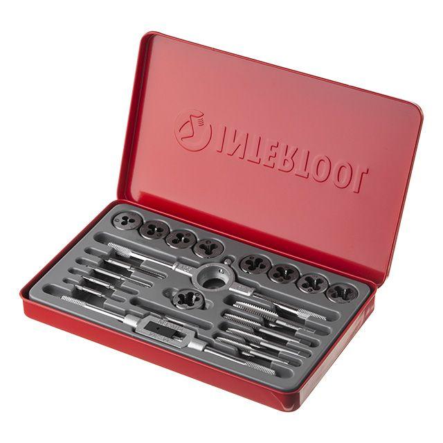 Набір плашок та мітчиків 20од INTERTOOL, фото 1