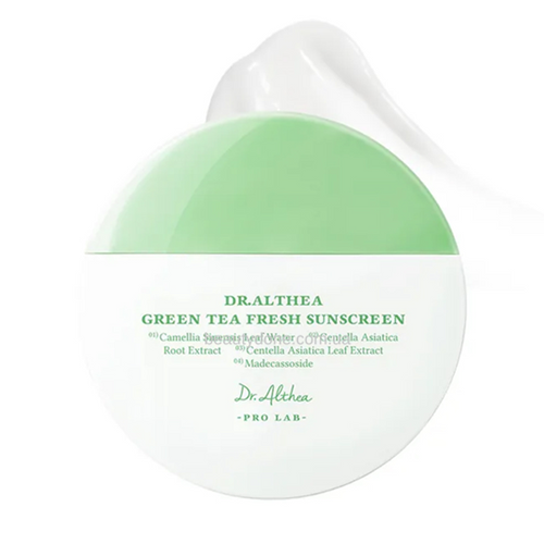 Dr.Althea Green Tea Fresh Sunscreen SPF50 Сонцезахисний крем для чутливої шкіри, 45 мл