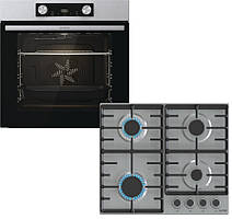 Вбуд. компл. GORENJE BUILT IN SET духова шафа BO6737E02XK + вар. поверхня G642ABX