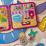 Альбом на липучках Тока Бока будинок Рожева сумочка, фото 5