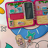 Альбом на липучках Тока Бока будинок Рожева сумочка, фото 6