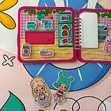 Альбом на липучках Тока Бока будинок Рожева сумочка, фото 7