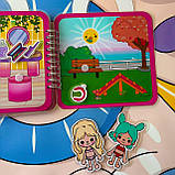 Альбом на липучках Тока Бока будинок Рожева сумочка, фото 10