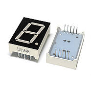 Светодиодный индикатор 1 дюйм 10016BW (белый), семисегментный дисплей для вольтметров и счётчиков, фото 4