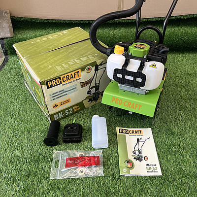 Мотокультиватор бензиновий ProСraft BK52 (1400 Вт, 2х тактний) із виносним фільтром. Культиватор Прокрафт