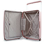 Валіза велика L поліпропілен пудра 78х54х32+5/129л/4.9кг/Airtex 648, фото 10