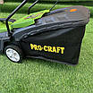 Газонокосарка електрична Procraft NM1800 (1500 Вт, 50л, 360мм) з регулюванням висоти скошування + додатковий ніж, фото 5