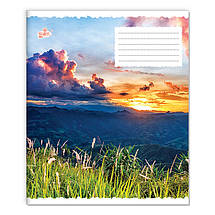 Зошит 12_арк. лінія "Бріск"/ Квіти та гори, фото 4