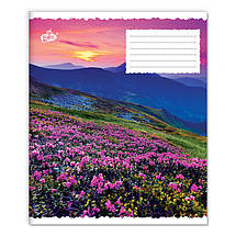 Зошит 12_арк. лінія "Бріск"/ Квіти та гори, фото 5