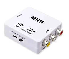 Конвертер Up Scaler 1080p HDMI на AV