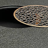 Чайний столик для проведення китайської чайної церемонії Кругла чабань із дренажним отвором «Елегант», фото 4