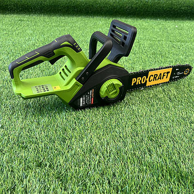 Акумуляторна пилка Procraft PKA38 (30см шина, 20В) Без АКБ та ЗУ. Безщіткова пилка Прокрафт PKA-38