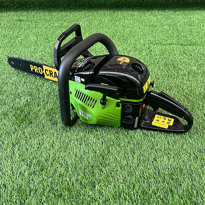 Бензопила Procraft K450 (3.5 кВт, 2 шини 40см та 45см) Ланцюгова пилка Прокрафт К450