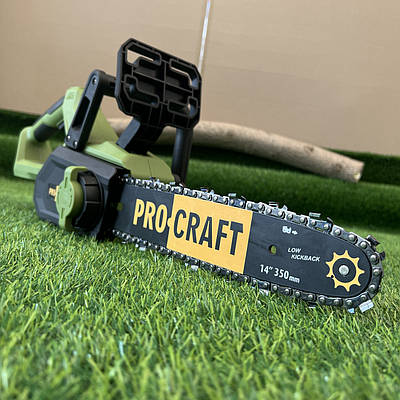 Акумуляторна пилка Procraft PKA60 (30 см шина, 20В) Без АКБ та ЗУ. Безщіткова пилка Прокрафт PKA-60