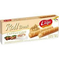 Вафельне печиво Lago з кремовою начинкою капучино 80 гр