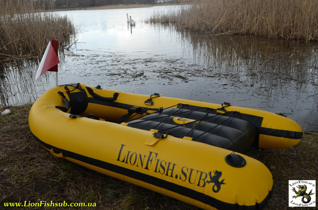 Буй - Плот LionFish.sub, Мини-Лодка для подводного охотника
