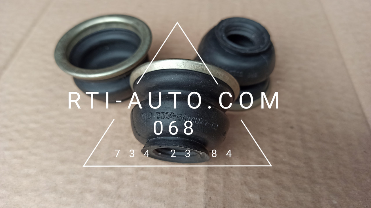 Пильовик наконечника кермових тяг ГАЗ 3302, 2705 Газель, 2217 Соболь (3302-3414077-02, ВРТ Оригінал), фото 1