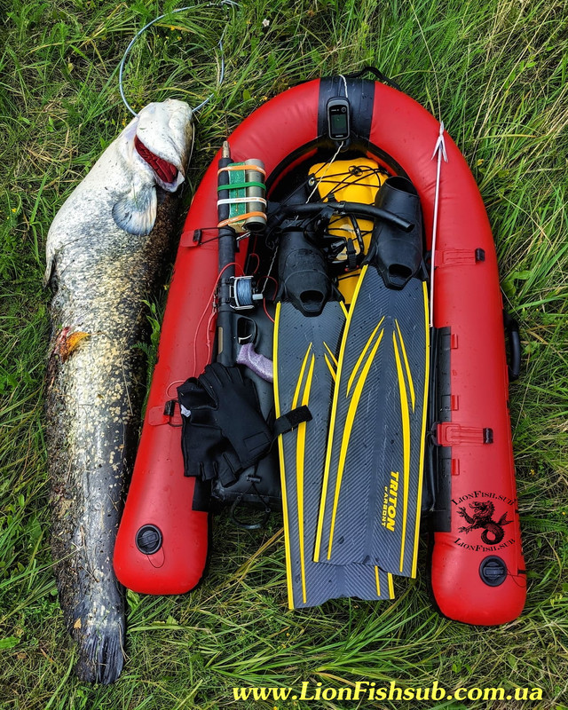 Буй - Плот LionFish.sub, Мини-Лодка для подводного охотника