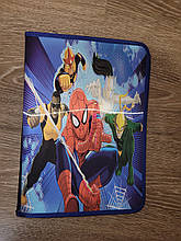 Папка А4 на блискавці, гліттер /