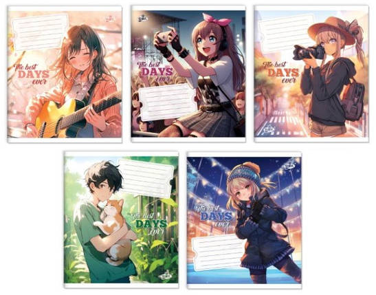 Зошит 24 арк. клітинка "Бриск/ Незабутні моменти, фото 1