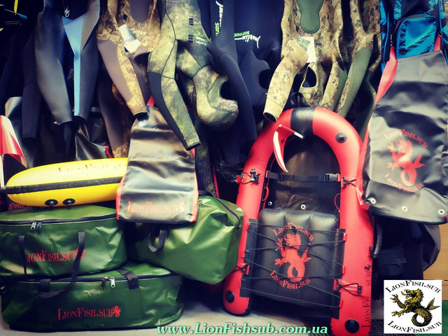 Буй - Плот LionFish.sub, Мини-Лодка для подводного охотника