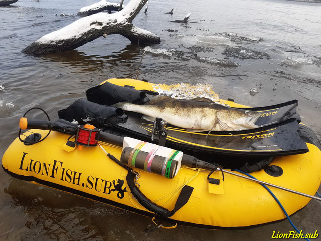 Буй - Плот LionFish.sub, Мини-Лодка для подводного охотника