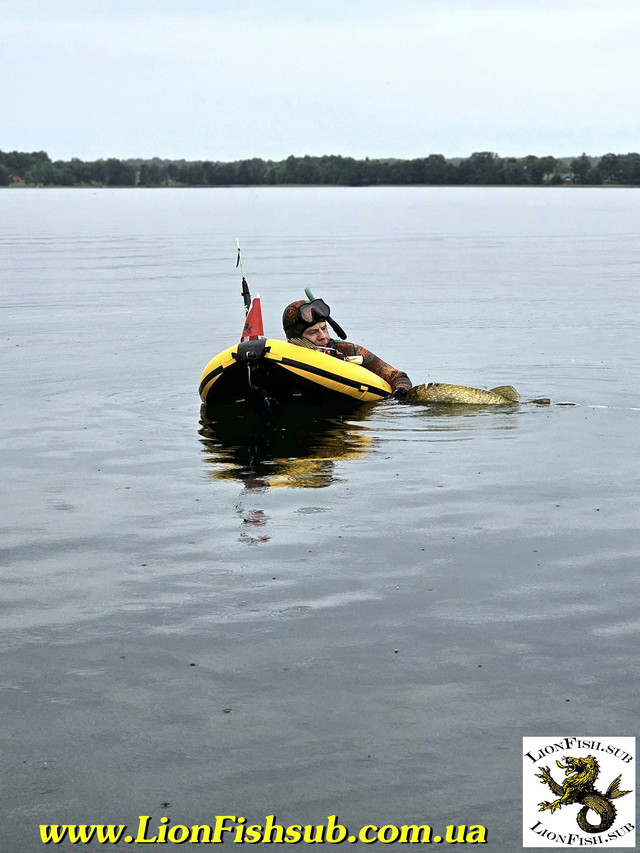 Буй - Плот LionFish.sub, Мини-Лодка для подводного охотника
