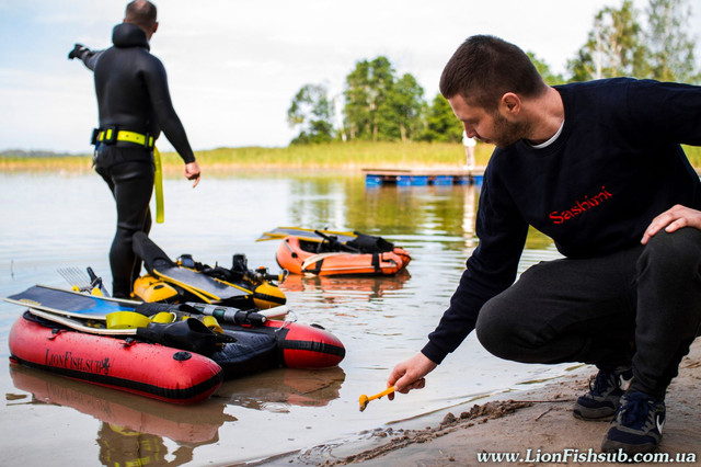 Буй Плот LionFish.sub для Подводной Охоты, Дайвинга Мини Лодка от известного бренда LionFish.sub