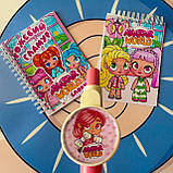 Набір Тока Бока Аватар Ворлд блокнот, розмальовка, ручка, фото 2